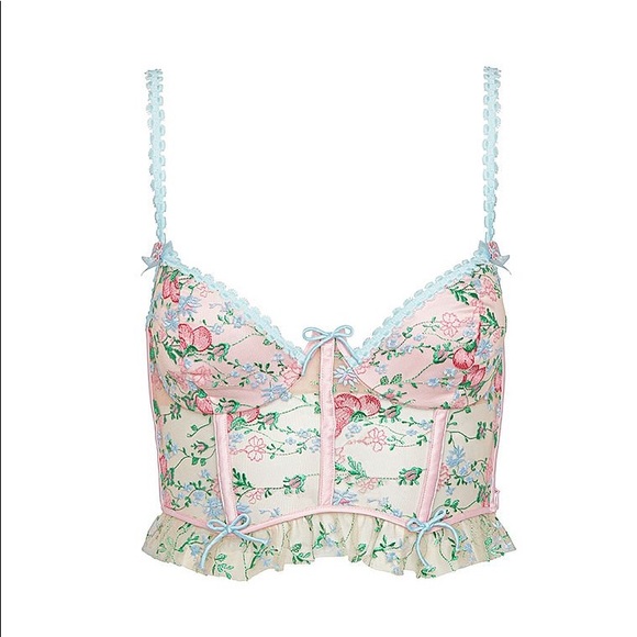 For Love and Lemons Victoria’s Secret Swaying Rose Bustier - Picture 6 of 7
